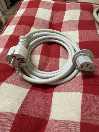 Cavo Alimentazione PC Schuko C13 Bianco