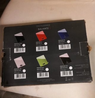 Bilancia da cucina Zassenhaus rossa