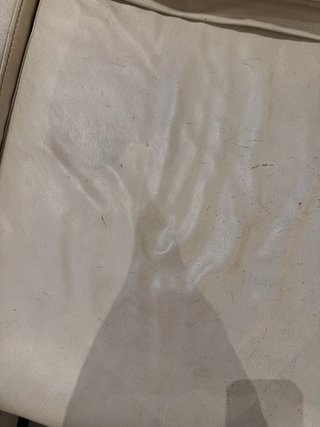Sofá Chaise Longue Piel Blanco