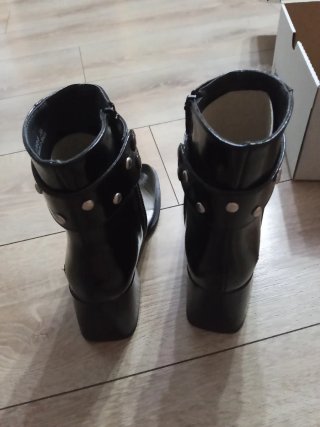 Botines The Art Company Piel Negro Talla 36
