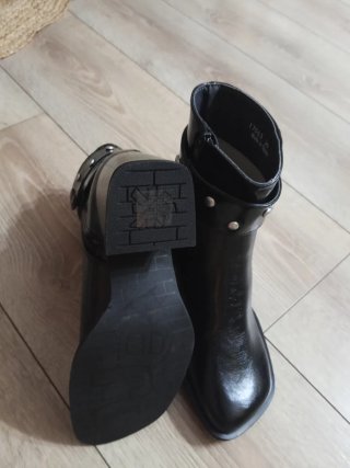 Botines The Art Company Piel Negro Talla 36