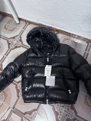 Chaqueta Zara acolchada negra