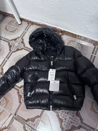 Chaqueta Zara acolchada negra