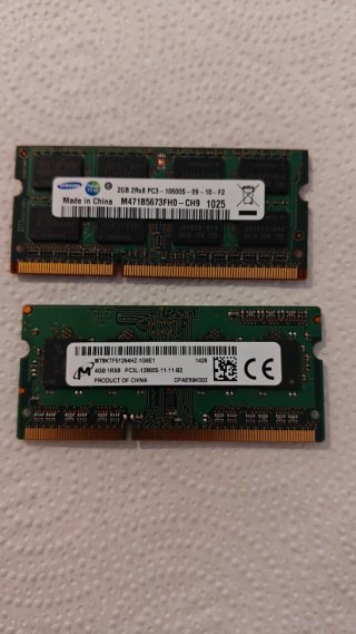 2x Memorie RAM DDR3 2GB + 4GB
