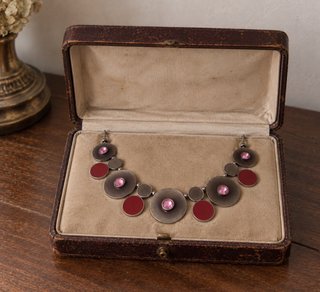 Collana vintage geometrica