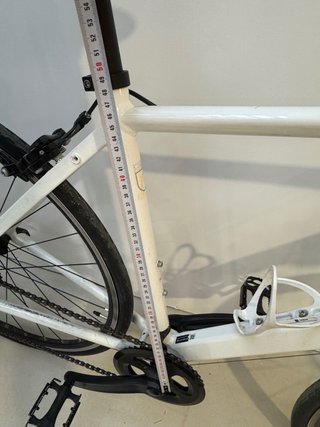 Bicicleta Carretera TRIBAN Blanca Talla M