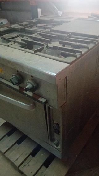 Cocina de gas con horno