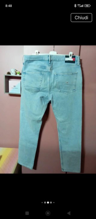 Jeans Uomo Tommy Jeans Blu