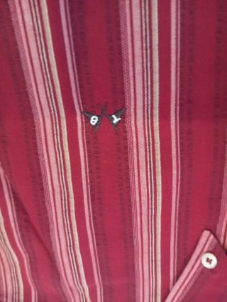 Camisa Vintage Thomas Burberry Rayas Talla S