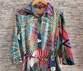 Vestido Desigual Talla 46 Multicolor