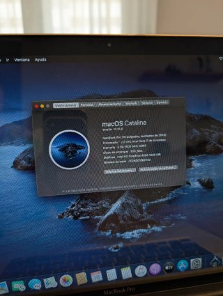 MacBook Pro 15 i7 2012 8GB RAM 256GB SSD