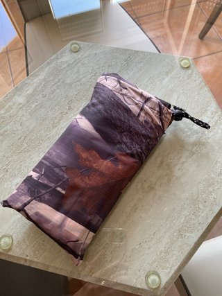 Poncho impermeable camuflaje de 110cm por 135cm