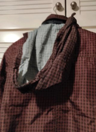 Chaqueta Cortavientos Acolchada Vintage