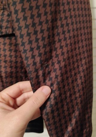 Chaqueta Cortavientos Acolchada Vintage