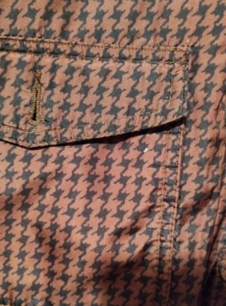 Chaqueta Cortavientos Acolchada Vintage