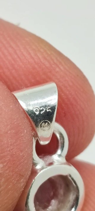 Colgante de Plata y Morganita.