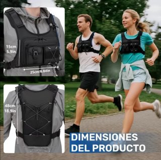 Mochila hidratación Táctica Doble