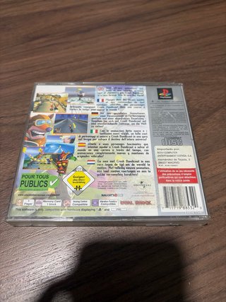Crash Bandicoot 2 e 3 PS1 (Disco e Scatola)