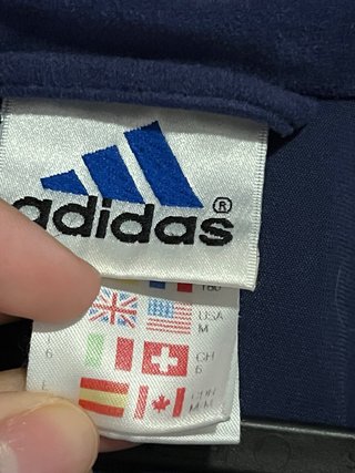 Chaqueta Adidas Vintage Azul