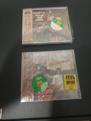 2 CDs Jazz edición japan James Moody & Ray Bryant