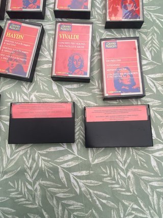 Lotto 25 Musicassette I Grandi Musicisti