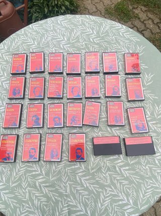 Lotto 25 Musicassette I Grandi Musicisti