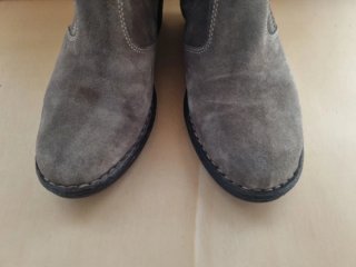 Stivali donna in pelle scamosciata n.38