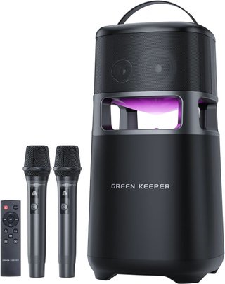 Altavoz Karaoke 100W RMS + 2 Micrófonos UHF