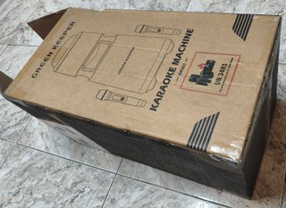 Altavoz Karaoke 100W RMS + 2 Micrófonos UHF