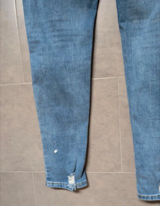 Vaqueros mujer desgastados cintura 43cm