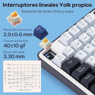 Teclado mecánico gaming Redragon K689 NUEVO