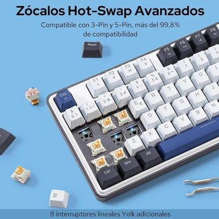 Teclado mecánico gaming Redragon K689 NUEVO