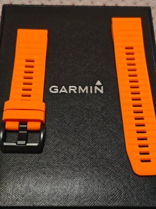 Correa Garmin Fenix 5/6/7/8 22mm Naranja