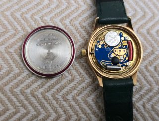 Reloj Omega de Oro con Correa Verde
