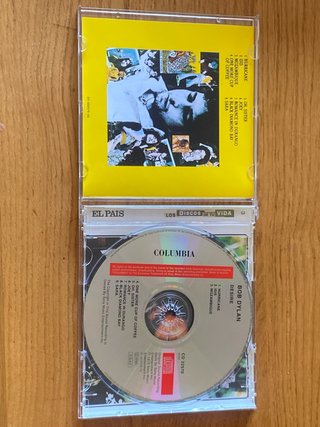 CD Bob Dylan - Desire (Colección El País)