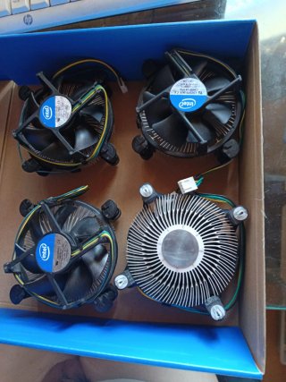 Lote 3 Ventiladores CPU Intel