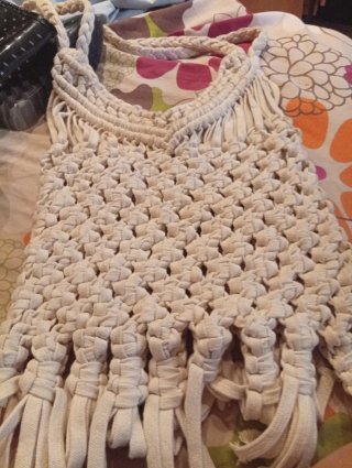 Bolso Zara Trapillo Beige