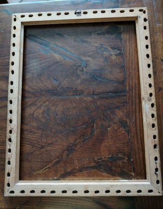 Antica cornice dorata traforata