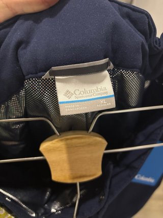 Pantalón Esquí Columbia Hombre XL Azul