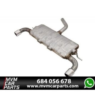 Sistema de Escape + Difusor look GTI para VW Golf