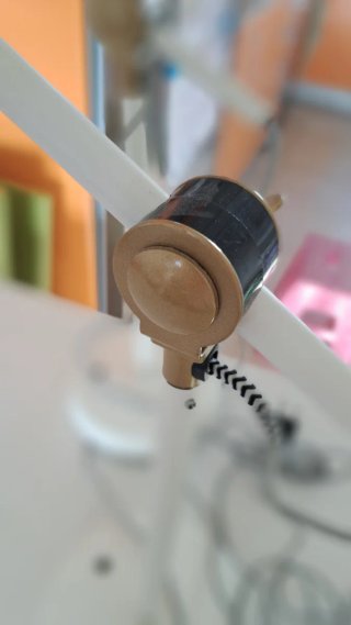 2 Lámparas de Mesa RANARP Blancas