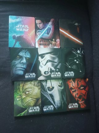 Saga Star Wars Steelbook Blu-ray Colección I al IX