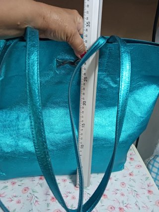 Bolso Piel Bimba y Lola Teal