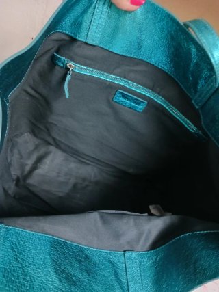 Bolso Piel Bimba y Lola Teal