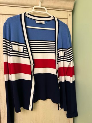 Chaqueta de punto Lola Casademunt rayas