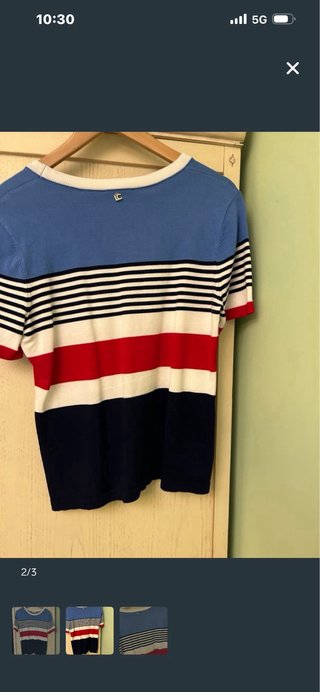 Chaqueta de punto Lola Casademunt rayas