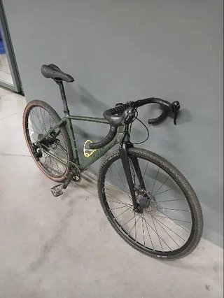 Bicicleta de gravel TRIBAN 120 talla XS verde