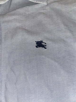Camisa Burberrys Mujer Talla 38 Azul