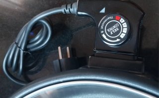 Sartén Eléctrica Multifunción Negra nueva