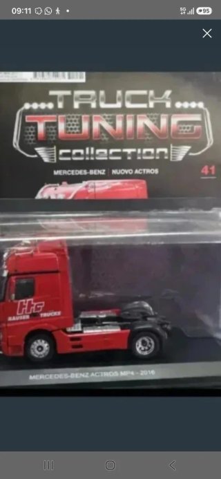 Modellino Truck Tuning Mercedes-Benz Actros